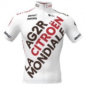 Maillot cycliste AG2R LA MONDIALE manches longues BIEMME shirt jersey maglia S 2