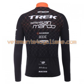 Tenue Cycliste Manches Longues et Collant à Bretelles 2017 Trek-Selle San Marco Hiver Thermal Fleece N001
