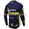 Maillot vélo 2017 Orica-Scott Manches Longues N001