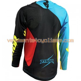 Maillots VTT/Motocross 2016 Thor Core Air Divide Manches Longues N002