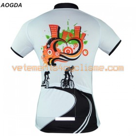 Maillot vélo 2017 Aogda N035