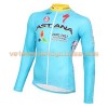 Maillot vélo 2016 Astana Pro Team Manches Longues N001