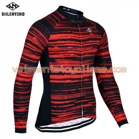 Maillot vélo 2017 Siilenyond Manches Longues N005
