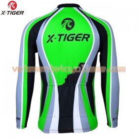 Maillot vélo 2017 X-Tiger Manches Longues N004