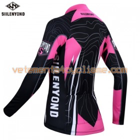 Maillot vélo Femme 2017 Siilenyond Manches Longues N005