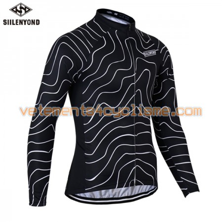 Maillot vélo 2017 Siilenyond Manches Longues N014