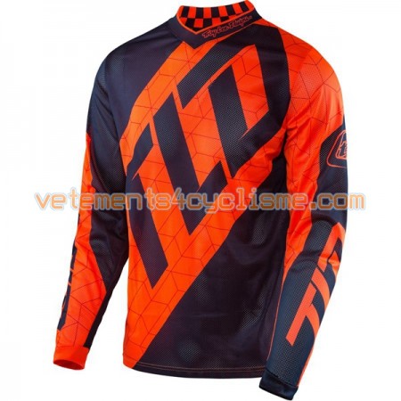 Maillots VTT/Motocross 2017 Troy Lee Designs TLD GP Air Quest Manches Longues N001