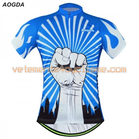 Maillot vélo 2017 Aogda N001