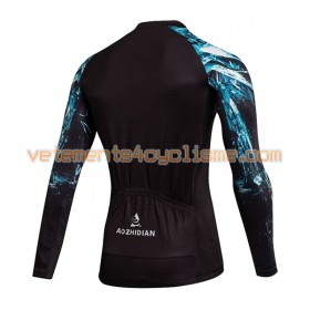 Maillot vélo 2017 Aozhidian Manches Longues N013