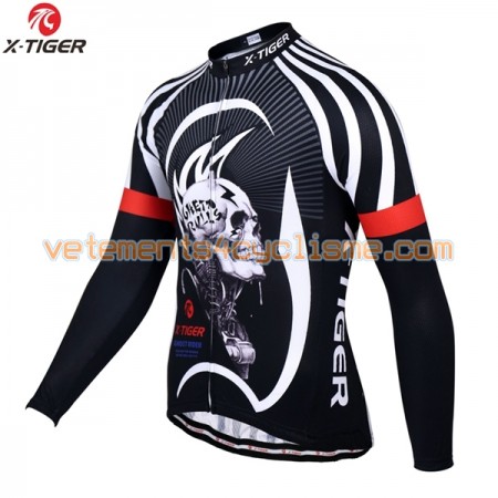 Maillot vélo 2017 X-Tiger Manches Longues N007