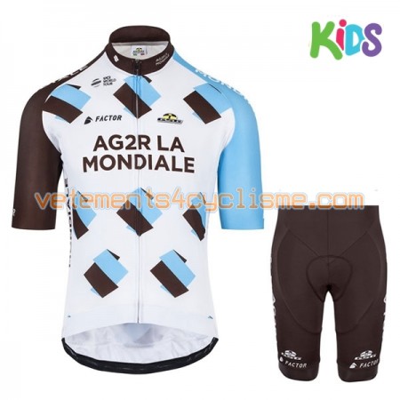Tenue Cycliste et Cuissard Enfant 2017 AG2R La Mondiale N001