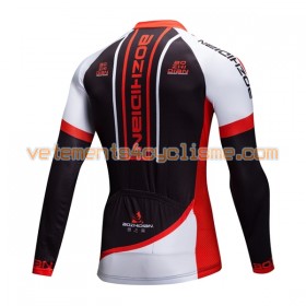 Maillot vélo 2017 Aozhidian Manches Longues N014