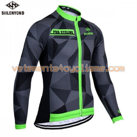 Maillot vélo 2017 Siilenyond Manches Longues N031
