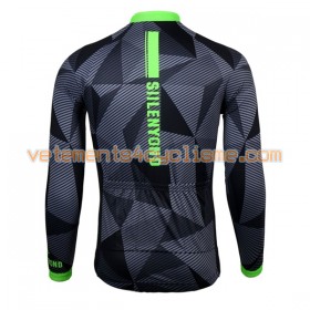 Maillot vélo 2017 Siilenyond Manches Longues N031