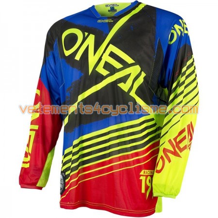 Maillots VTT/Motocross 2017 ONeal Hardwear Skizm Manches Longues N001