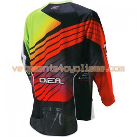 Maillots VTT/Motocross 2016 ONeal Hardwear Flow Race Manches Longues N001