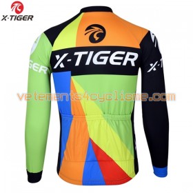 Maillot vélo 2017 X-Tiger Manches Longues N006