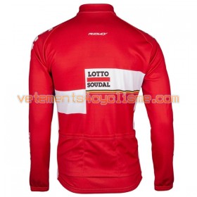 Maillot vélo 2017 Lotto Soudal Manches Longues N001