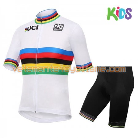 Tenue Cycliste et Cuissard Enfant 2017 UCI World Champion Rainbow