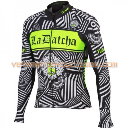 Maillot vélo 2016 Tinkoff Manches Longues N002