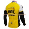 Tenue Cycliste Manches Longues et Collant à Bretelles 2016 LottoNL-Jumbo N001