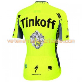 Maillot vélo 2016 Tinkoff N001