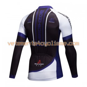 Maillot vélo 2017 Aozhidian Manches Longues N030
