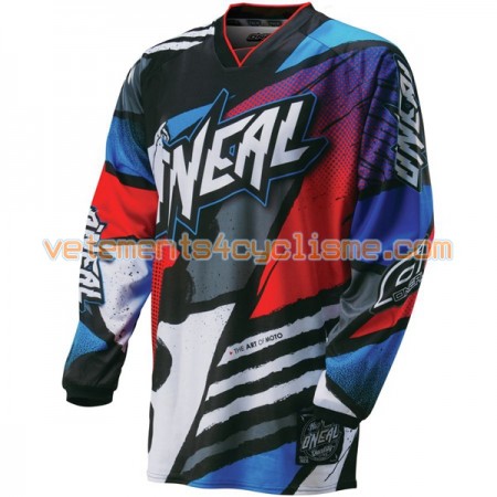 Maillots VTT/Motocross 2016 ONeal Mayhem Glitch Manches Longues N002