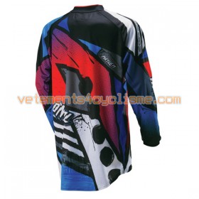 Maillots VTT/Motocross 2016 ONeal Mayhem Glitch Manches Longues N002