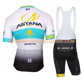 Tenue Cycliste et Cuissard à Bretelles Femme 2017 Astana Pro Team N002