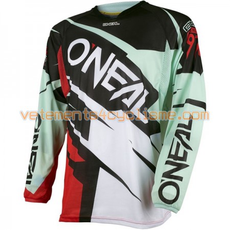 Maillots VTT/Motocross 2017 ONeal Hardwear Flow Jag Manches Longues N001