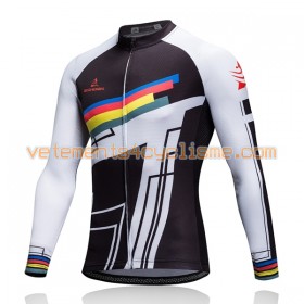Maillot vélo 2017 Aozhidian Manches Longues N023