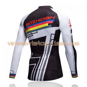 Maillot vélo 2017 Aozhidian Manches Longues N023
