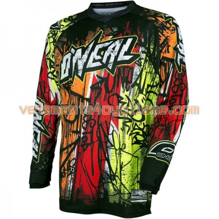 Maillots VTT/Motocross 2017 ONeal Element Vandal Manches Longues N001