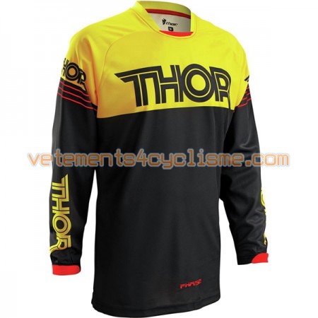 Maillots VTT/Motocross 2016 Thor Phase Hyperion Manches Longues N006