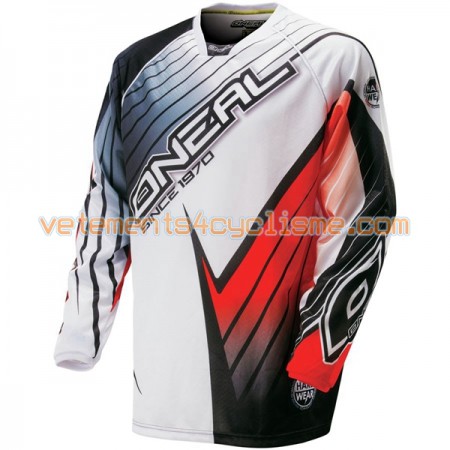 Maillots VTT/Motocross 2016 ONeal Hardwear Flow Race Manches Longues N003