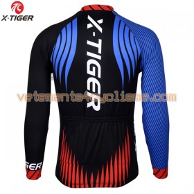 Maillot vélo 2017 X-Tiger Manches Longues N015