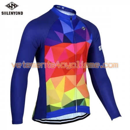 Maillot vélo 2017 Siilenyond Manches Longues N018