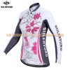 Maillot vélo Femme 2017 Siilenyond Manches Longues N006