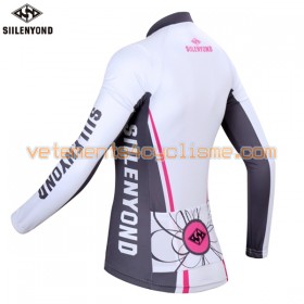 Maillot vélo Femme 2017 Siilenyond Manches Longues N006