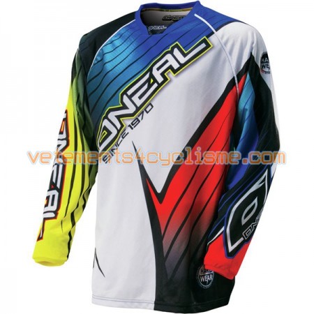 Maillots VTT/Motocross 2016 ONeal Hardwear Flow Race Manches Longues N002