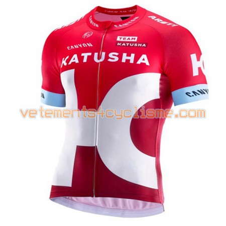 Maillot vélo 2016 Team Katusha N001
