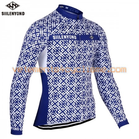 Maillot vélo 2017 Siilenyond Manches Longues N012