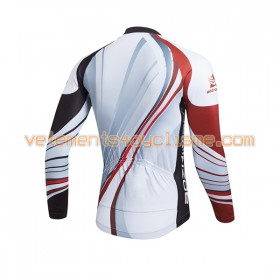 Maillot vélo 2017 Aozhidian Manches Longues N032