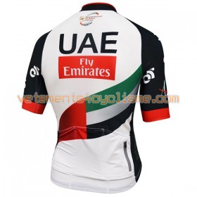 Maillot vélo 2017 UAE Team Emirates N001