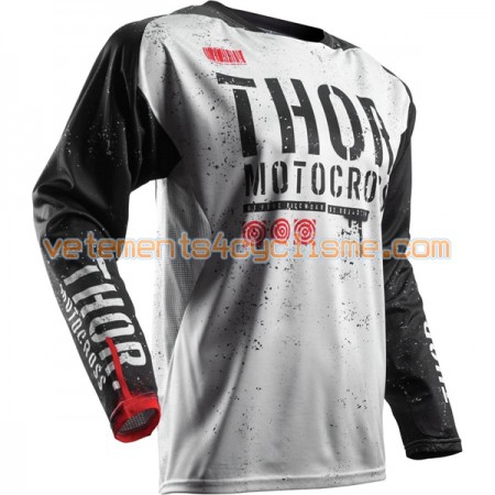 Maillots VTT/Motocross 2017 Thor Fuse Objective Manches Longues N002