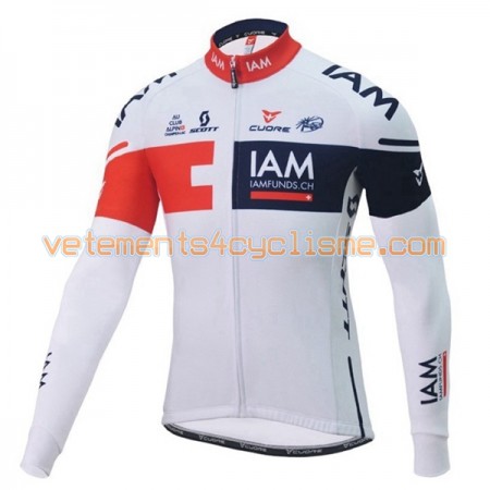 Maillot vélo 2016 IAM Cycling Manches Longues N001
