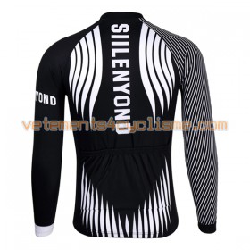 Maillot vélo 2017 Siilenyond Manches Longues N010