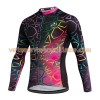 Maillot vélo 2017 Aozhidian Manches Longues N021