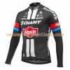 Maillot vélo 2016 Giant-Alpecin Manches Longues N001
